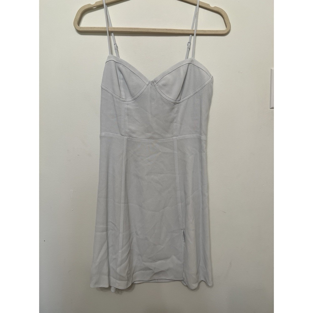 Aritzia Spring Sunday Best Mini Dress Small Viola Light Blue Bustier‎ Cocktail